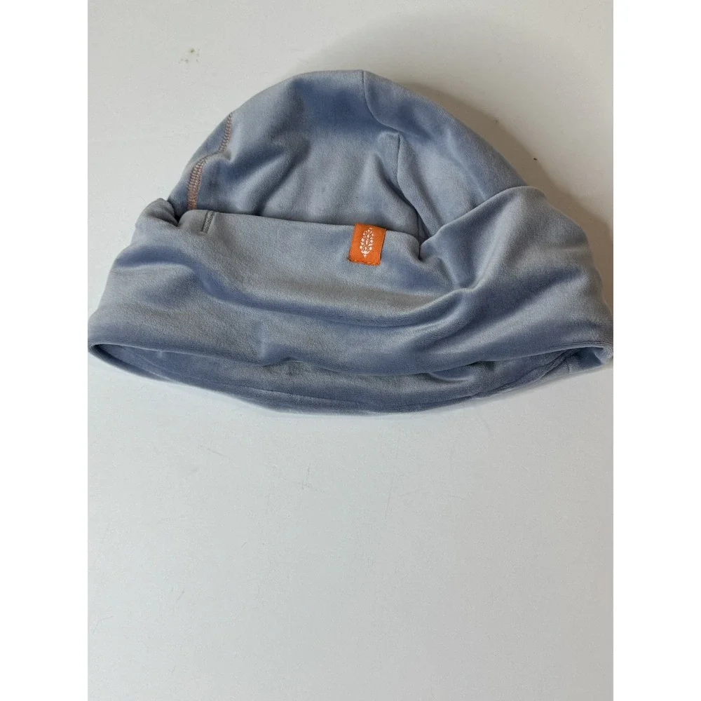 FP Movement Hat Cap‎ Strap Back Womens Gray Soft Fleece Lined Cozy Winter Beanie